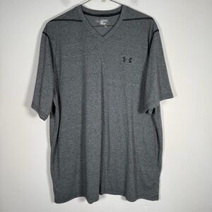 Under Armour Men’s Size 2XL Loose Fit Threadborne V-Neck Tee